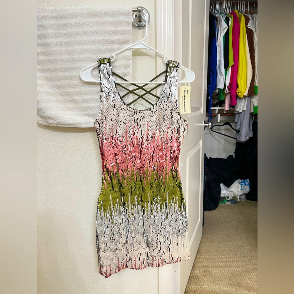 Sparkling dress-The Clothing Co.